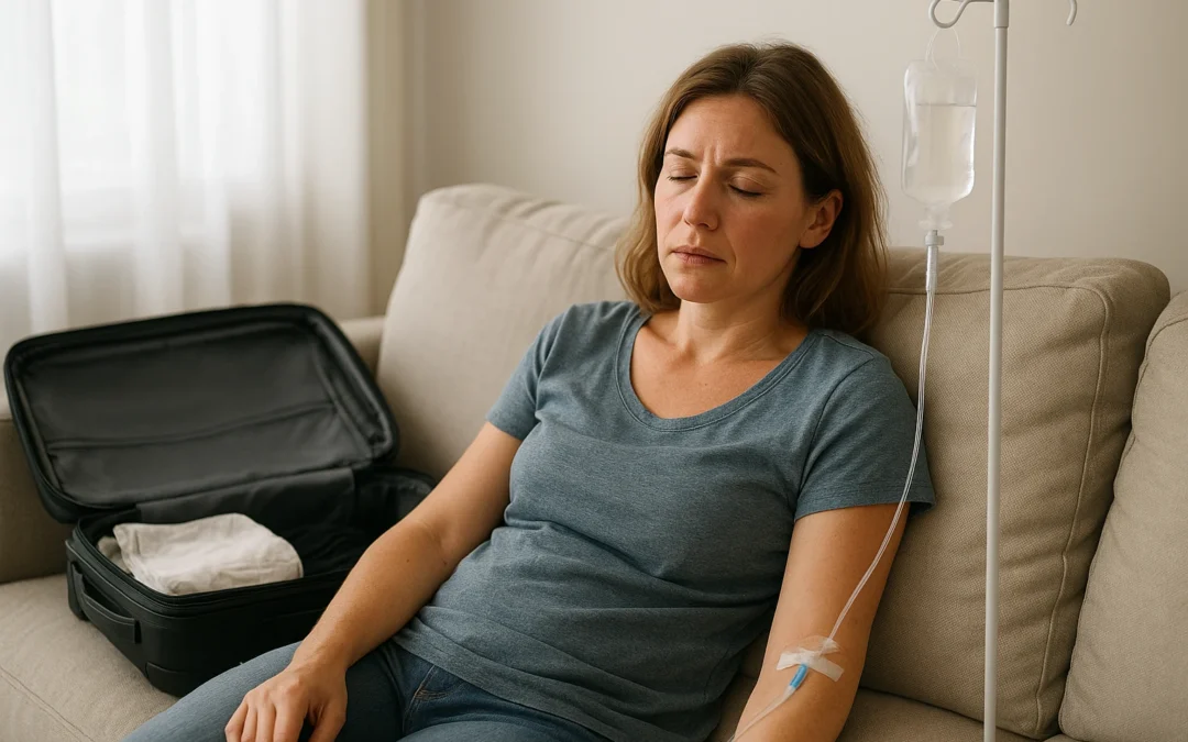 Post-Cruise Recovery: Overcoming Travel Fatigue & Jet Lag with Mobile IV Therapy