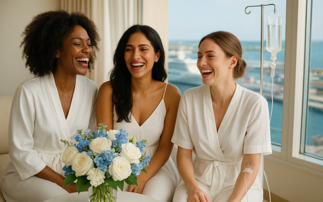 The Ultimate Cruise Wedding Wellness Blueprint: How to Keep Your Bridal Party Glowing at Sea