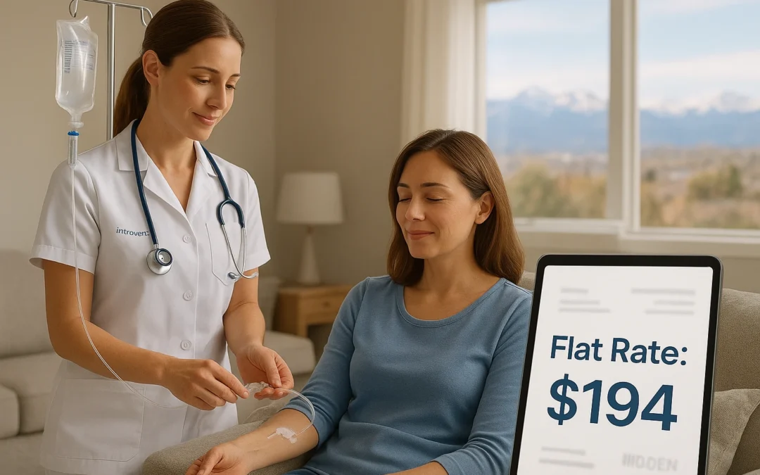 Transparent Mobile IV Therapy Pricing & Unmatched Value in Denver