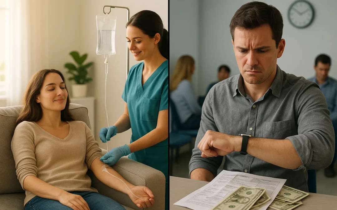 The Cost of Convenience: Comparing At-Home IV Drips vs. Tampa Walk-in Clinics for Dehydration