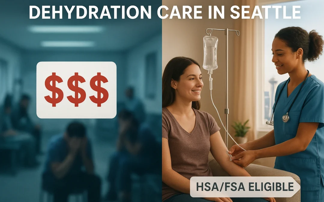 Seattle Dehydration Care Cost Index: Mobile IV Hydration vs. Urgent Care vs. ER (2026 Comparison)