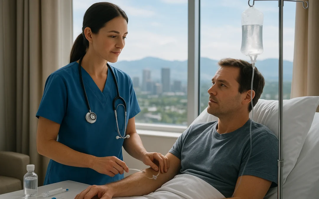 Advanced Patient Assessment: How Intravene’s Critical Care Nurses Ensure Safe Mobile IVs in High-Altitude Denver