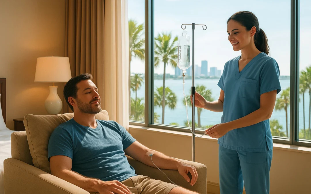 Mobile IV Therapy for Hotel Guests & Tourists in Tampa Bay: Convenience for Visitors