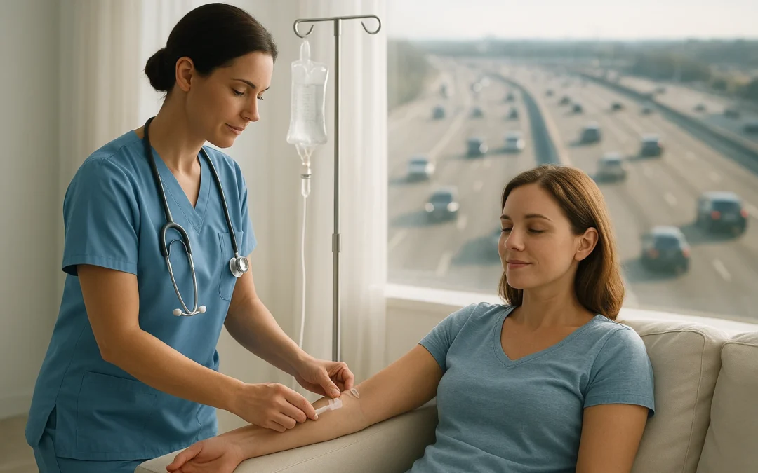 Navigating the Metroplex: The Logistics and Science Behind Punctual Mobile IV Therapy in Dallas-Fort Worth