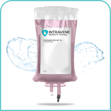 Migraine Relief IV drip bag — Intravene Clearwater